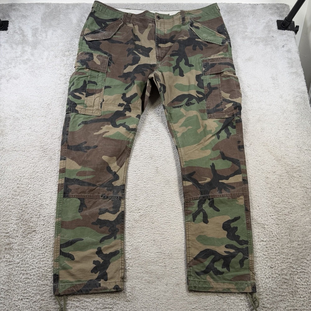 Polo Ralph Lauren Pant Men 38x32 (Fit 40x30) Cargo Camo Military Surplus Utility